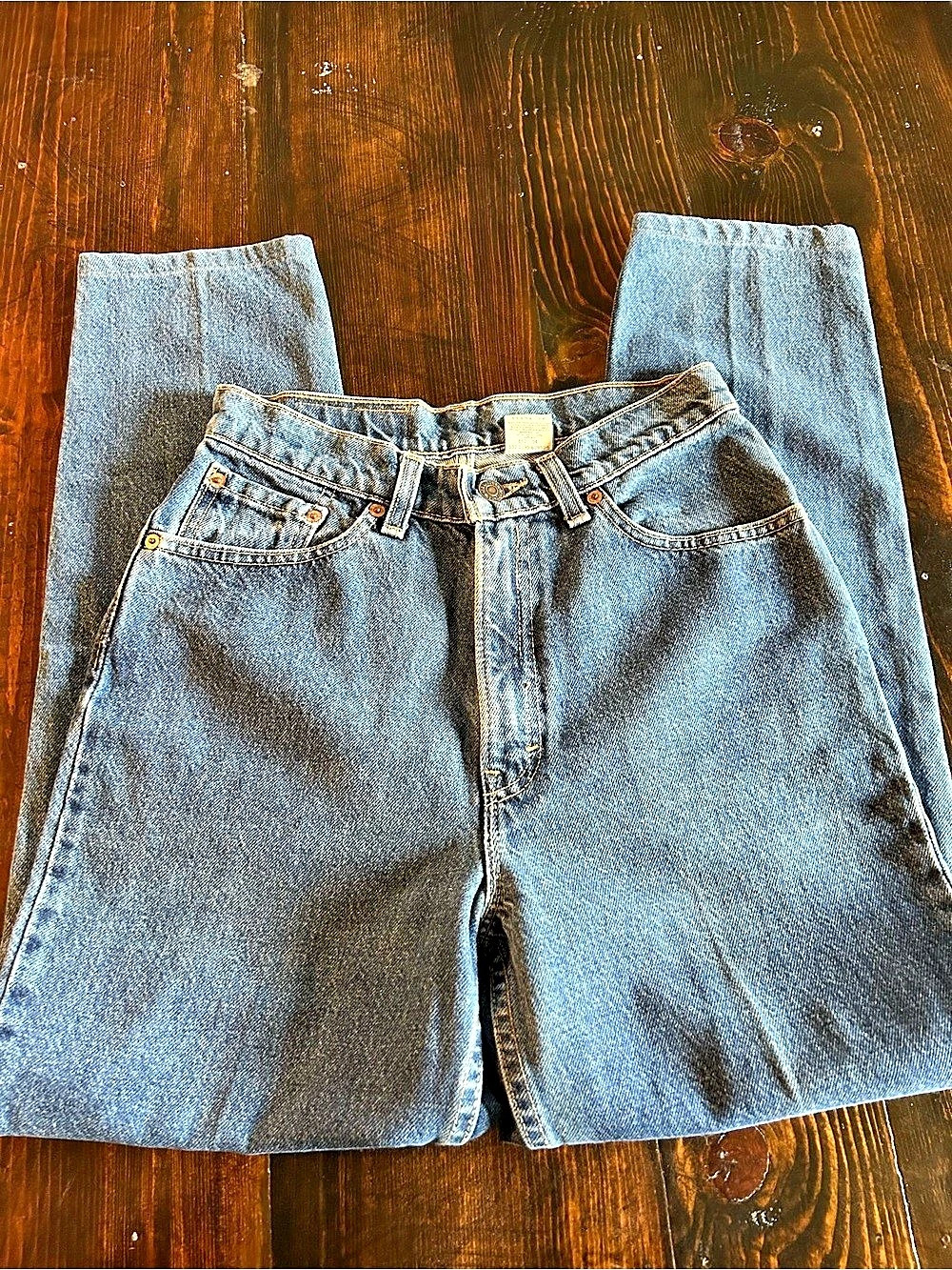 Vintage 90s Levi’s 512 High Rise Tapered Mom Jeans Made USA 1995 Size 9